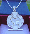 Cartouche Personalized Pendants Silver
