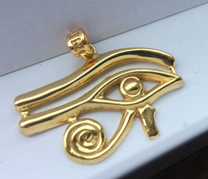 Eye Jewelry 18k Gold - Egyptian Jewelry.com