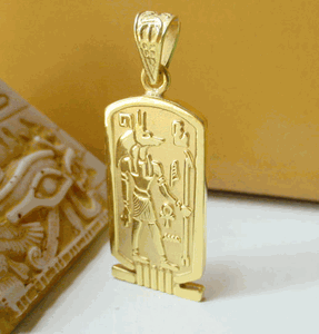 Egyptian Cartouche Gold