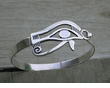 silver eye of horus bracelet
