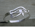 Silver Eye of Horus Bracelet