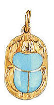 gold Egyptian Scarab